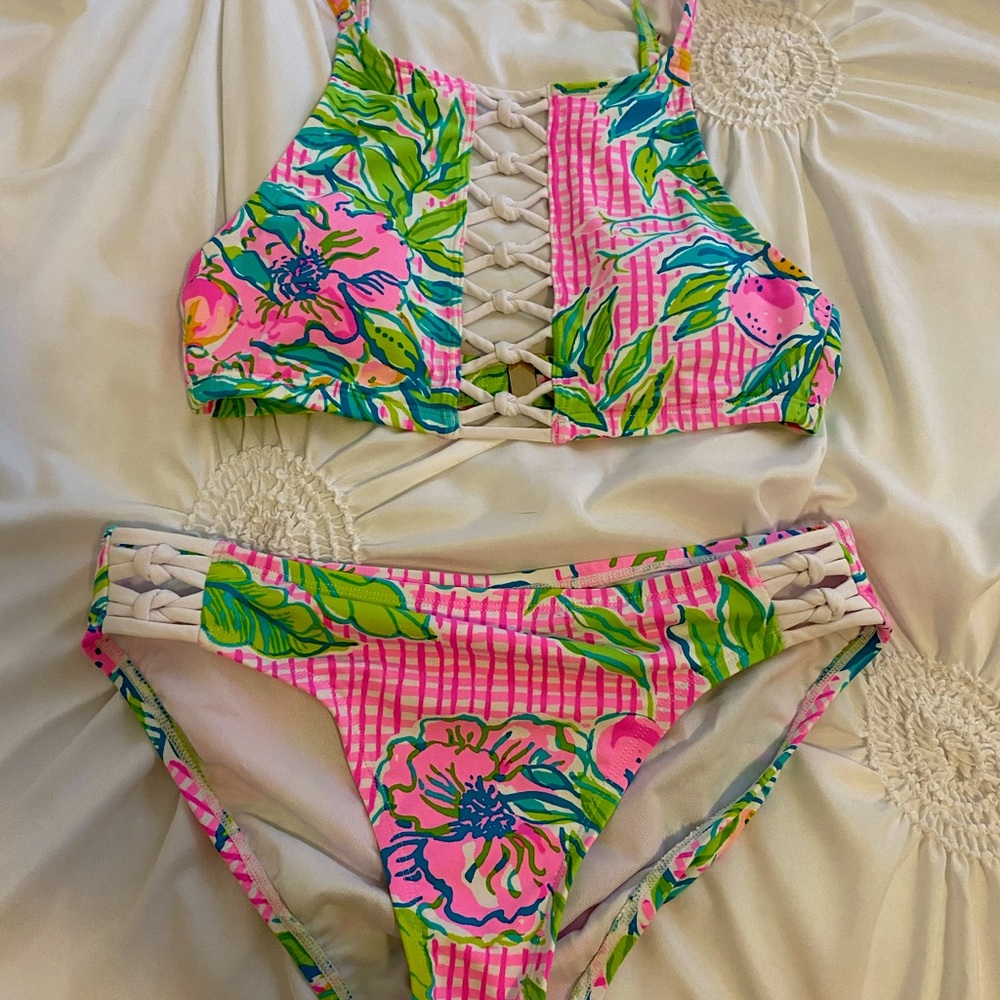 Lily Pulitzer Two Piece Bathing Suit